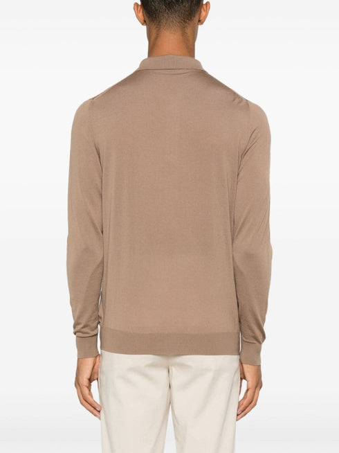 wool polo shirt